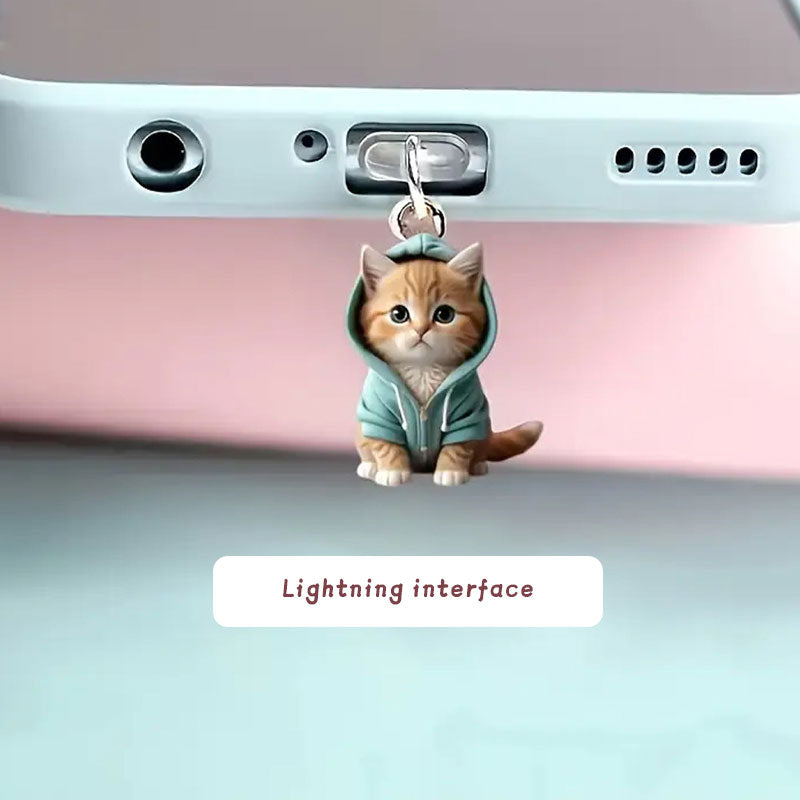 ⏰Promotion spéciale hebdomadaire : achetez-en 1, obtenez-en 2 gratuitement🐱Bouchon anti-poussière pour téléphone portable pour chat🐾