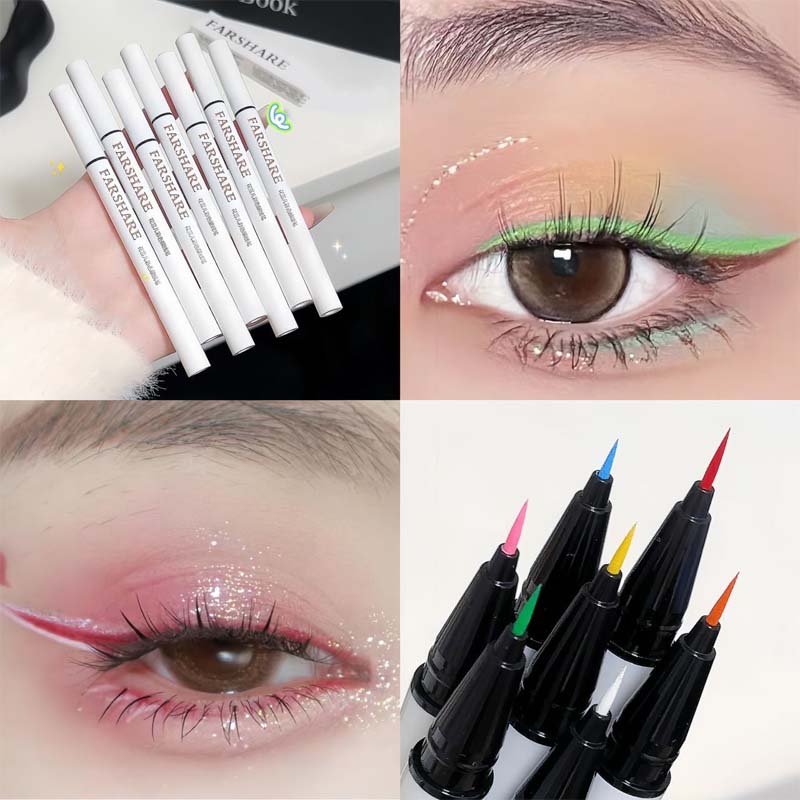 ⏰Promotion hebdomadaire : 1 acheté, 1 offert✏️Eyeliner liquide coloré