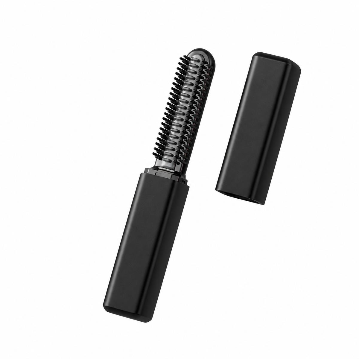 💁♀️✨ Mini-brosse chauffante sans fil – Votre élégant compagnon nomade pour coiffer votre frange en quelques secondes