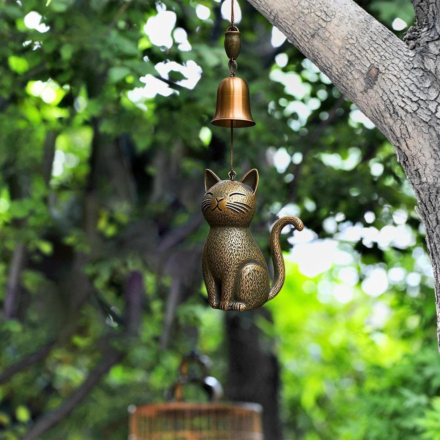 ⏳Offre spéciale : 60 % de réduction🐱Carillon éolien rétro fait main en forme de chat