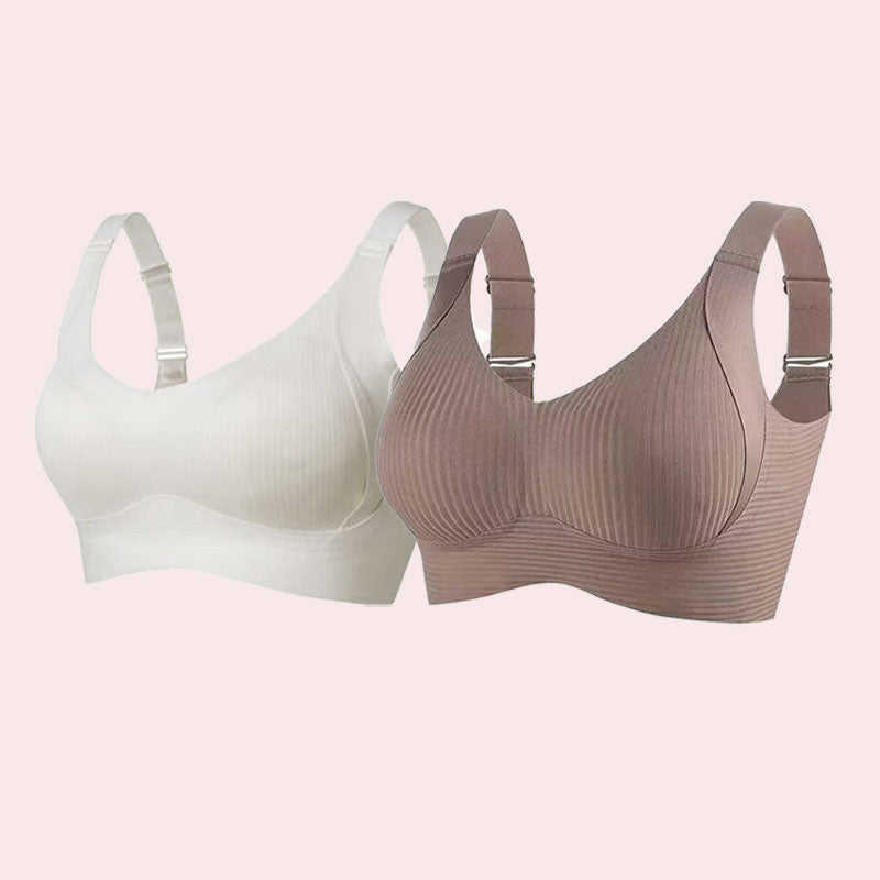 ⏳Achetez-en 2 obtenez-en 1 gratuitement🎁Soutien-gorge push-up à ruban pour femmes avec bretelles courbées réglables