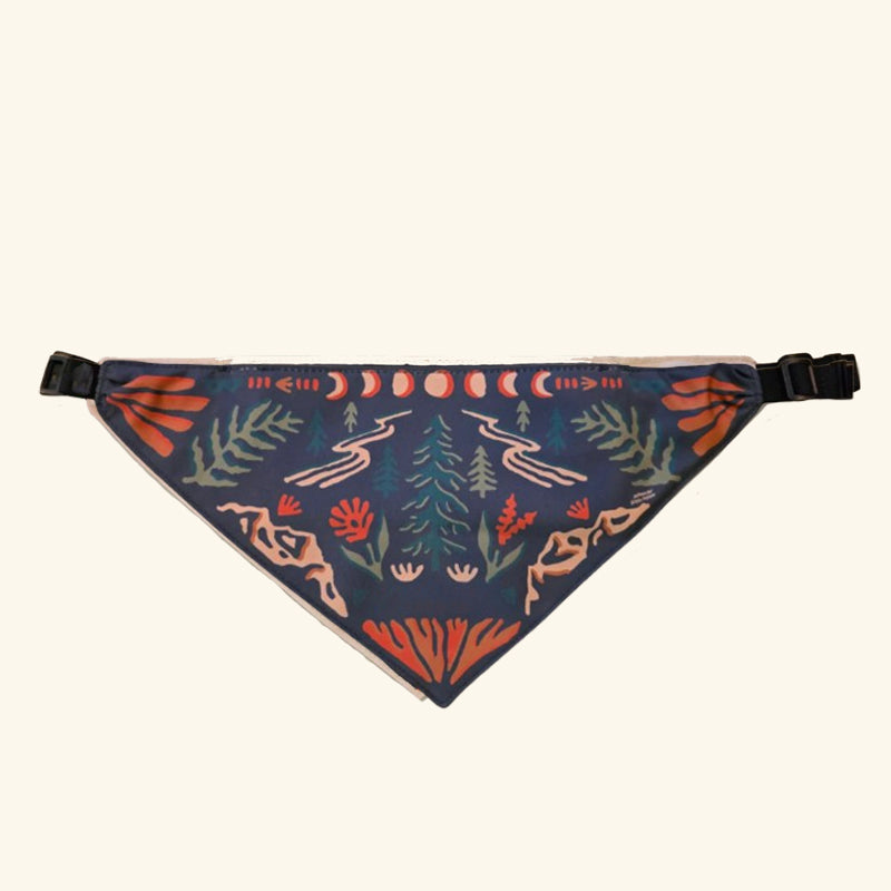 🐾 Bandana Gourde 2-en-1 pour Chien : Hydratez votre Poilu en un Clin d'Œil ! ⛰️