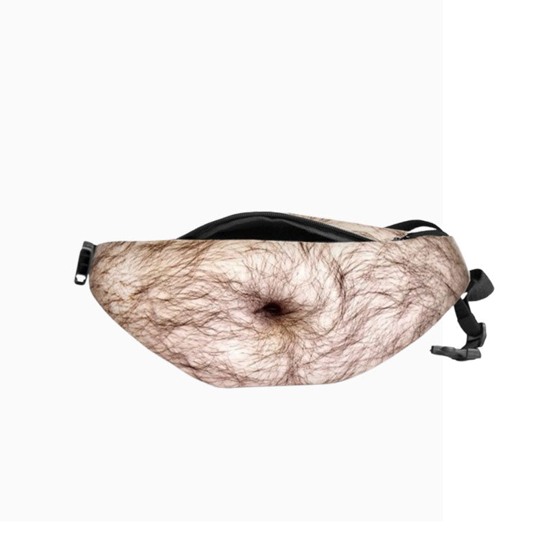 😂🎒 Sac ventre réaliste — le sac qui fait rire et retourner les têtes