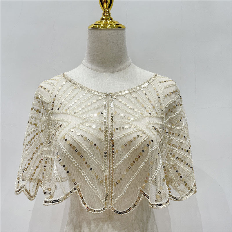 🎀2025 Nouvelle arrivée✨Châle pailleté en dentelle