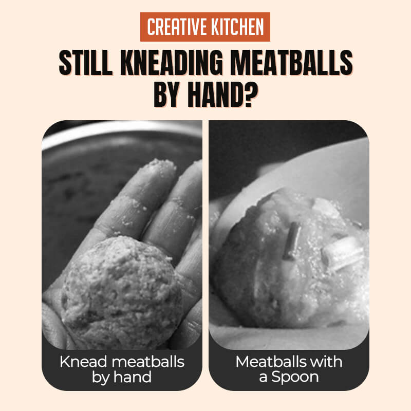 🍖🍳 Appareil à 3 boulettes de viande – formez 3 boulettes en une fois, sans vous salir