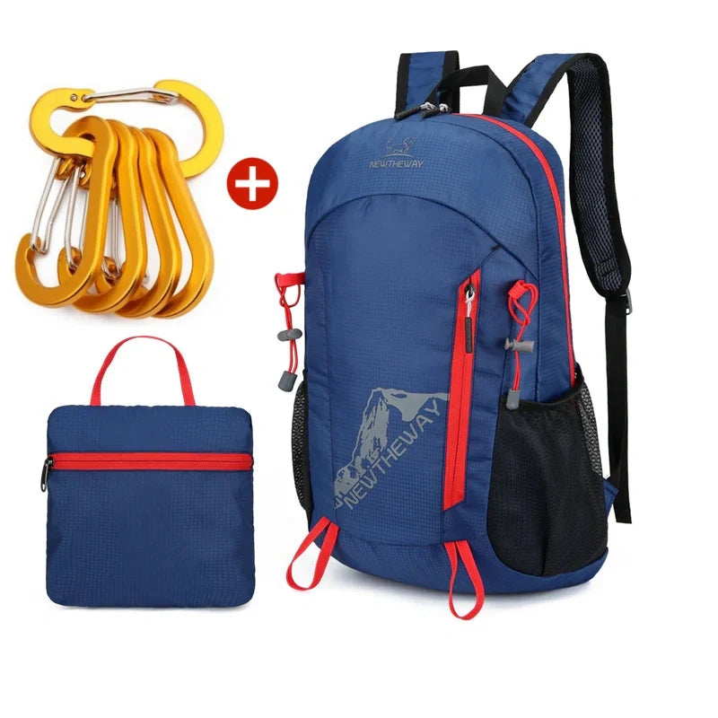 🎒🥚 Sac à dos pliable et imperméable – se replie en un œuf, voyagez léger