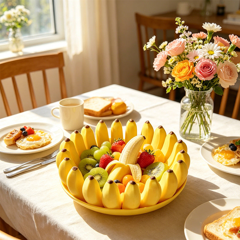 🍌 Bol de Rangement Banane — Récipient Décoratif Sculptural & Design ✨