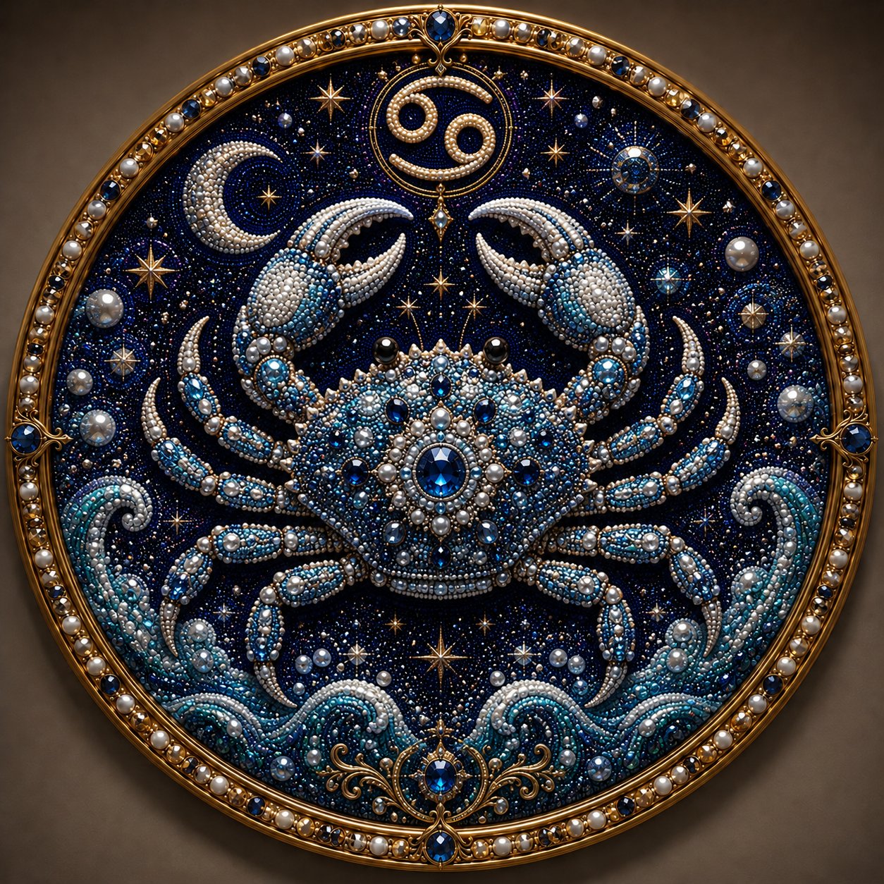 🔥 Kit d'art en perles des 12 signes du zodiaque ♈🌙