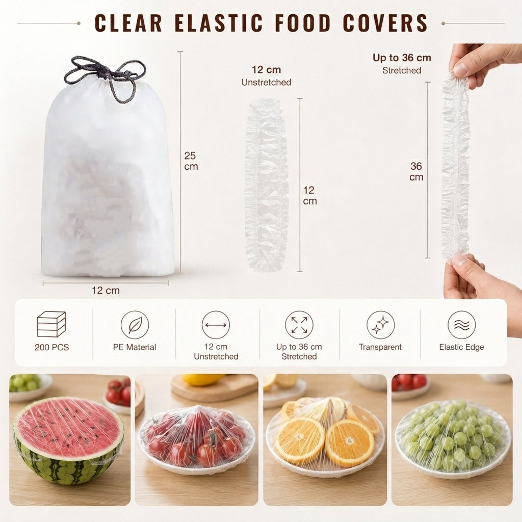 🍽️Couvercles alimentaires universels 🍃 Compatibles avec tous les aliments ! Rangement rapide et pratique