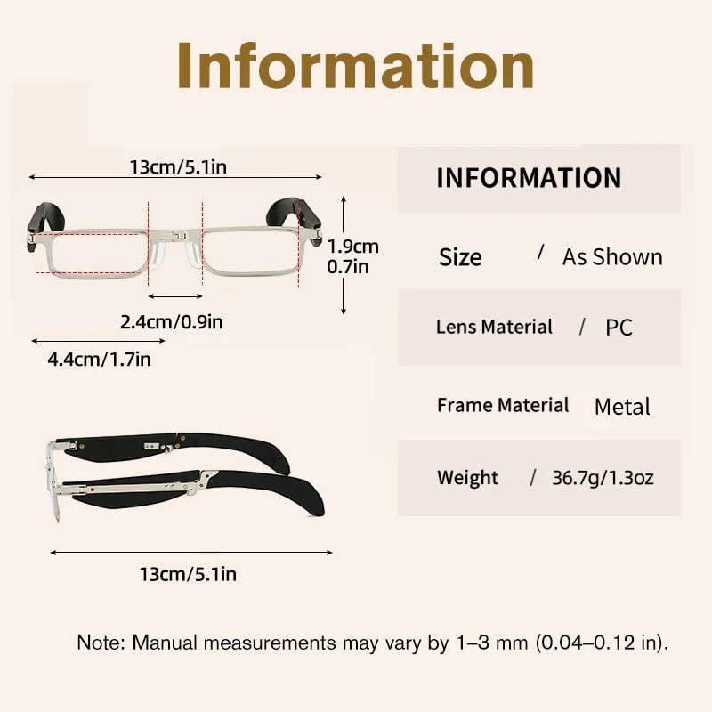 ⏰Offre spéciale hebdomadaire : 47 % de réduction👓Lunettes de lecture pliables avec filtre de lumière bleue et étui