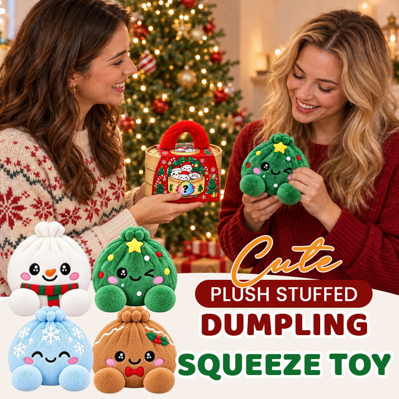 🎄🥟 Peluches Raviolis de Noël – Le cadeau qu'ils déballeront, presseront & montreront à tous
