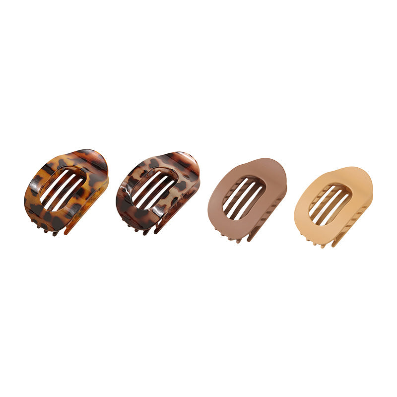 🎀Ensemble de pinces à cheveux ovales (4 pièces)
