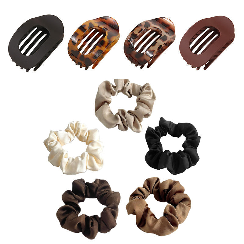 🎀Ensemble de pinces à cheveux ovales (4 pièces)