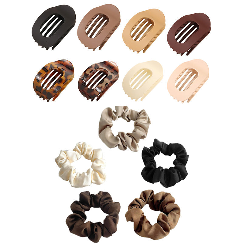 🎀Ensemble de pinces à cheveux ovales (4 pièces)