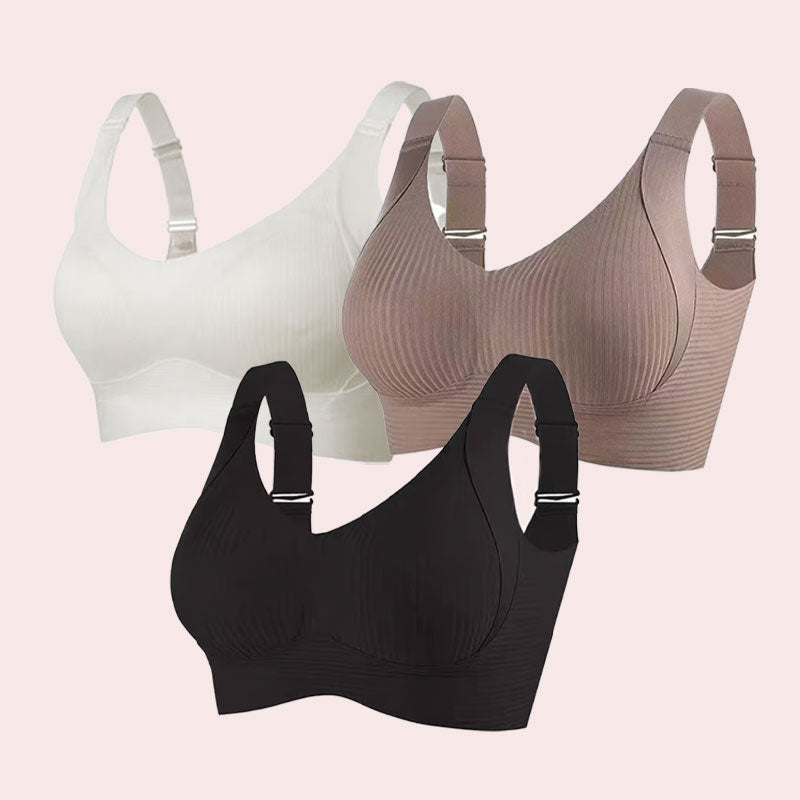 ⏳Achetez-en 2 obtenez-en 1 gratuitement🎁Soutien-gorge push-up à ruban pour femmes avec bretelles courbées réglables