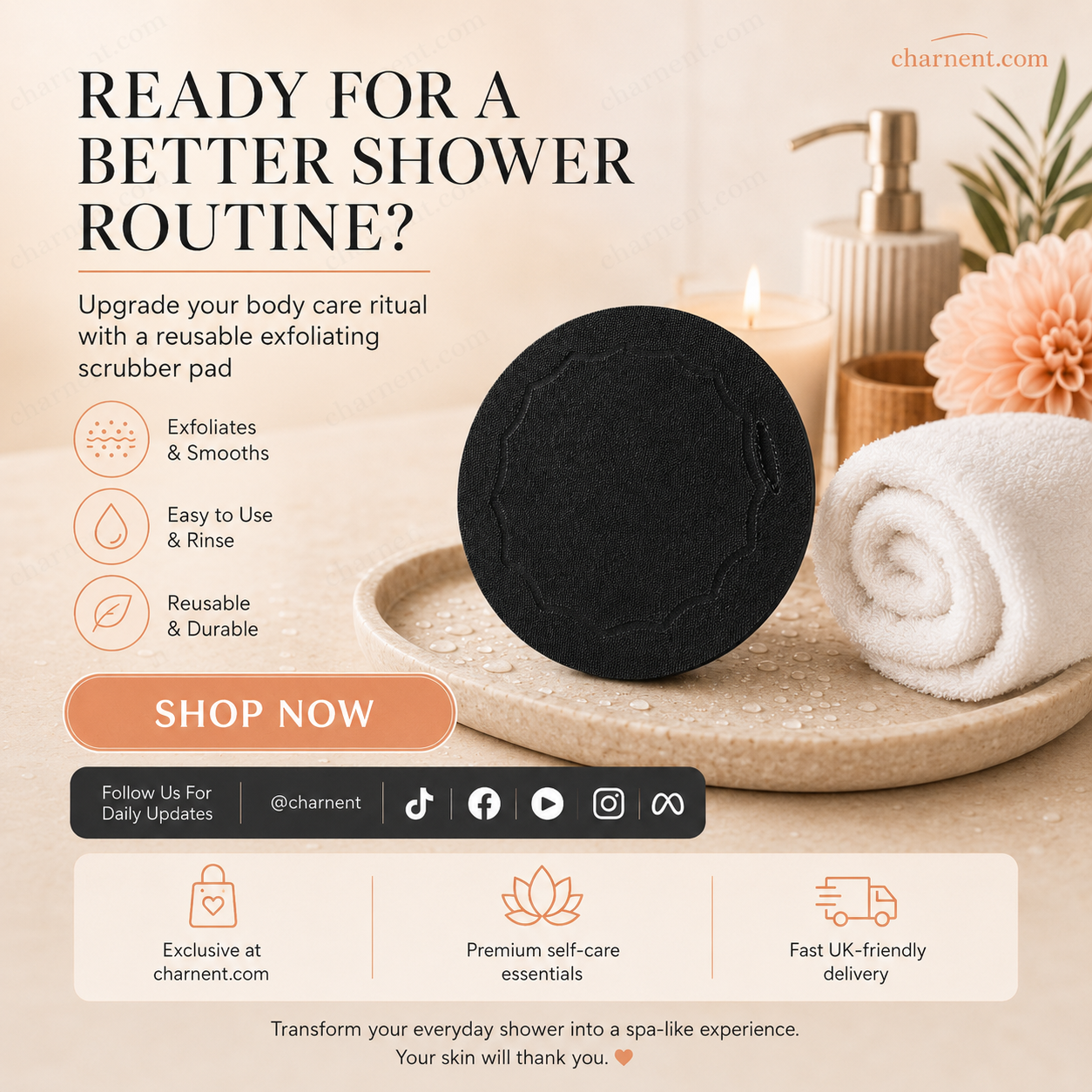 🚿✨Tapis de bain exfoliant : Retrouvez une Peau Douce et Éclatante !