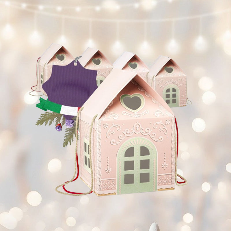 🎄🏠 Boîte‑cadeau Maison de Noël — un emballage qui devient lui‑même un cadeau