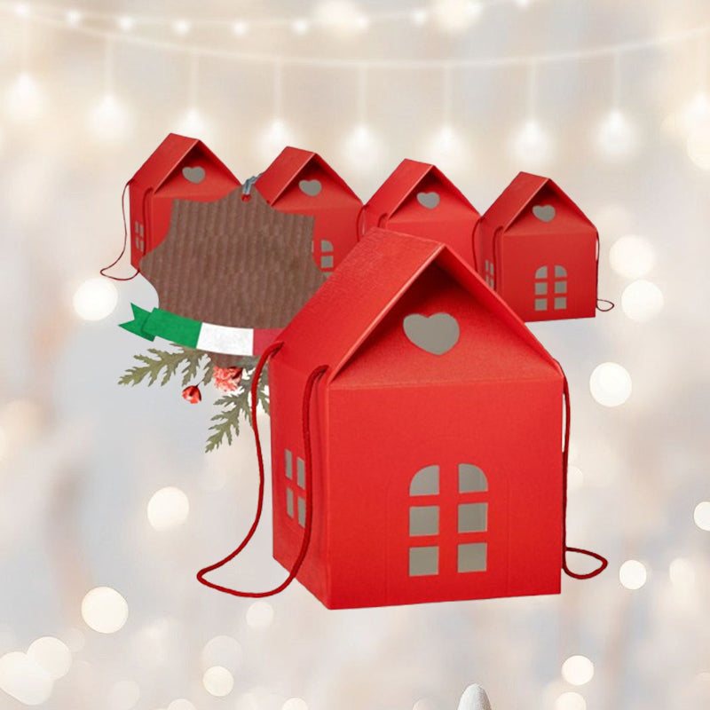 🎄🏠 Boîte‑cadeau Maison de Noël — un emballage qui devient lui‑même un cadeau