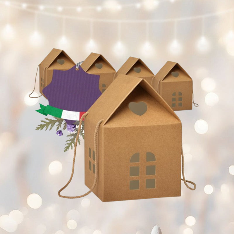🎄🏠 Boîte‑cadeau Maison de Noël — un emballage qui devient lui‑même un cadeau