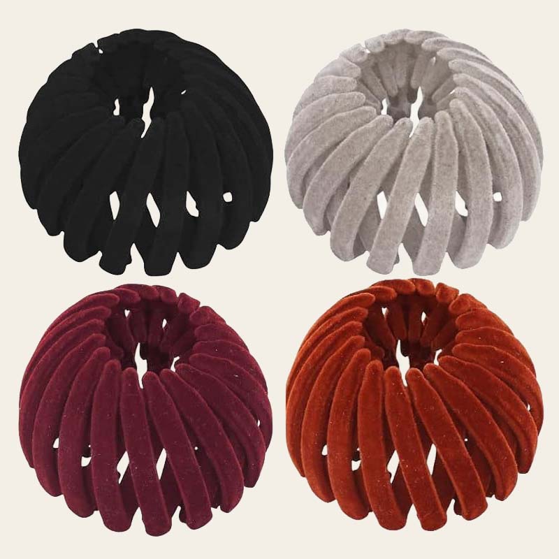 ⏰Offre spéciale hebdomadaire : achetez-en 2, obtenez-en 2 gratuits💕Barrette pour chignon et queue de cheval Lazy Hair – Accessoire pour coiffure relevée en 10 secondes sans effort ✨