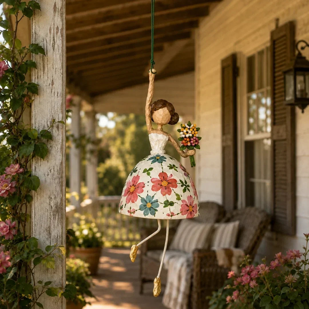 💃🌸 Suspension danseuse fantaisie — une touche de grâce et de poésie pour votre intérieur