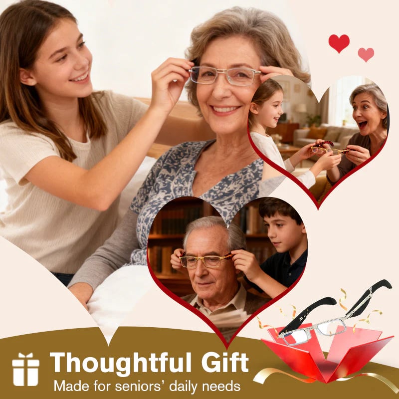 ⏰Offre spéciale hebdomadaire : 47 % de réduction👓Lunettes de lecture pliables avec filtre de lumière bleue et étui