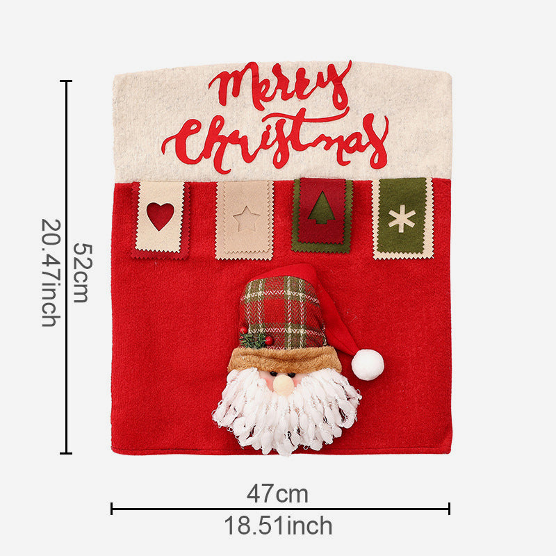 🎅Ensemble de Décoration de Chaise de Noël🎄