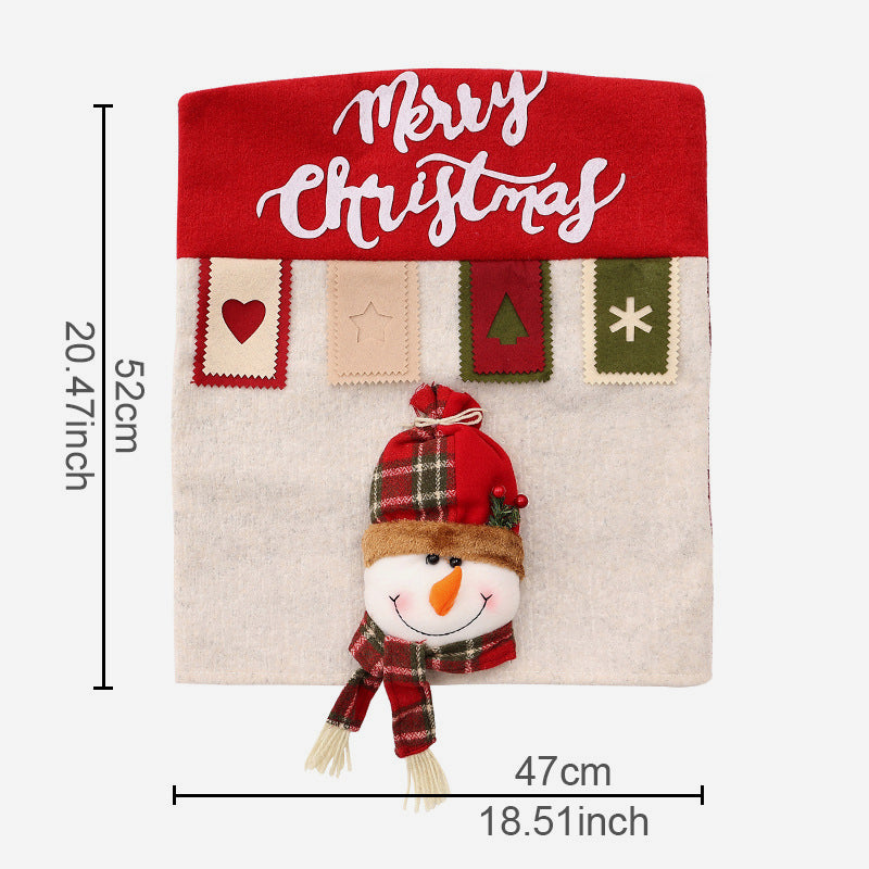 🎅Ensemble de Décoration de Chaise de Noël🎄