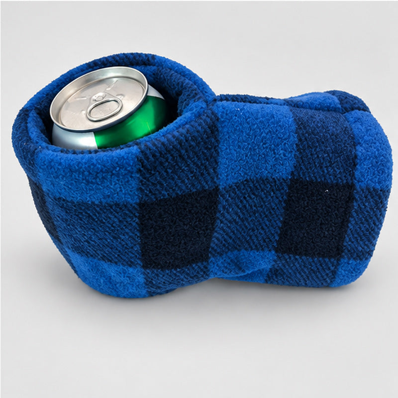 🍺 Gant à bière d'hiver – manchon porte-boisson rigolo et chaud pour vos boissons fraîches