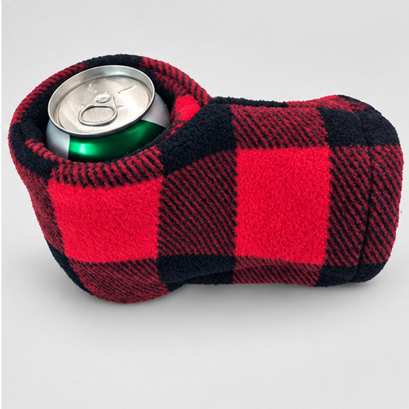 🍺 Gant à bière d'hiver – manchon porte-boisson rigolo et chaud pour vos boissons fraîches