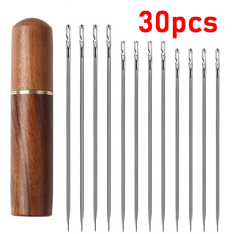 🧵Set di aghi da cucito a mano autoinfilanti (30 pz)🪡