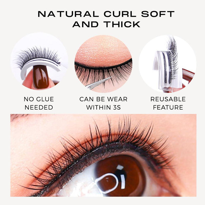 🔥Vente spéciale hebdomadaire : Achetez 1 et obtenez 1 gratuitementFaux cils réutilisables et autocollants