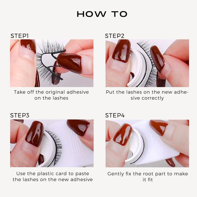 🔥Vente spéciale hebdomadaire : Achetez 1 et obtenez 1 gratuitementFaux cils réutilisables et autocollants