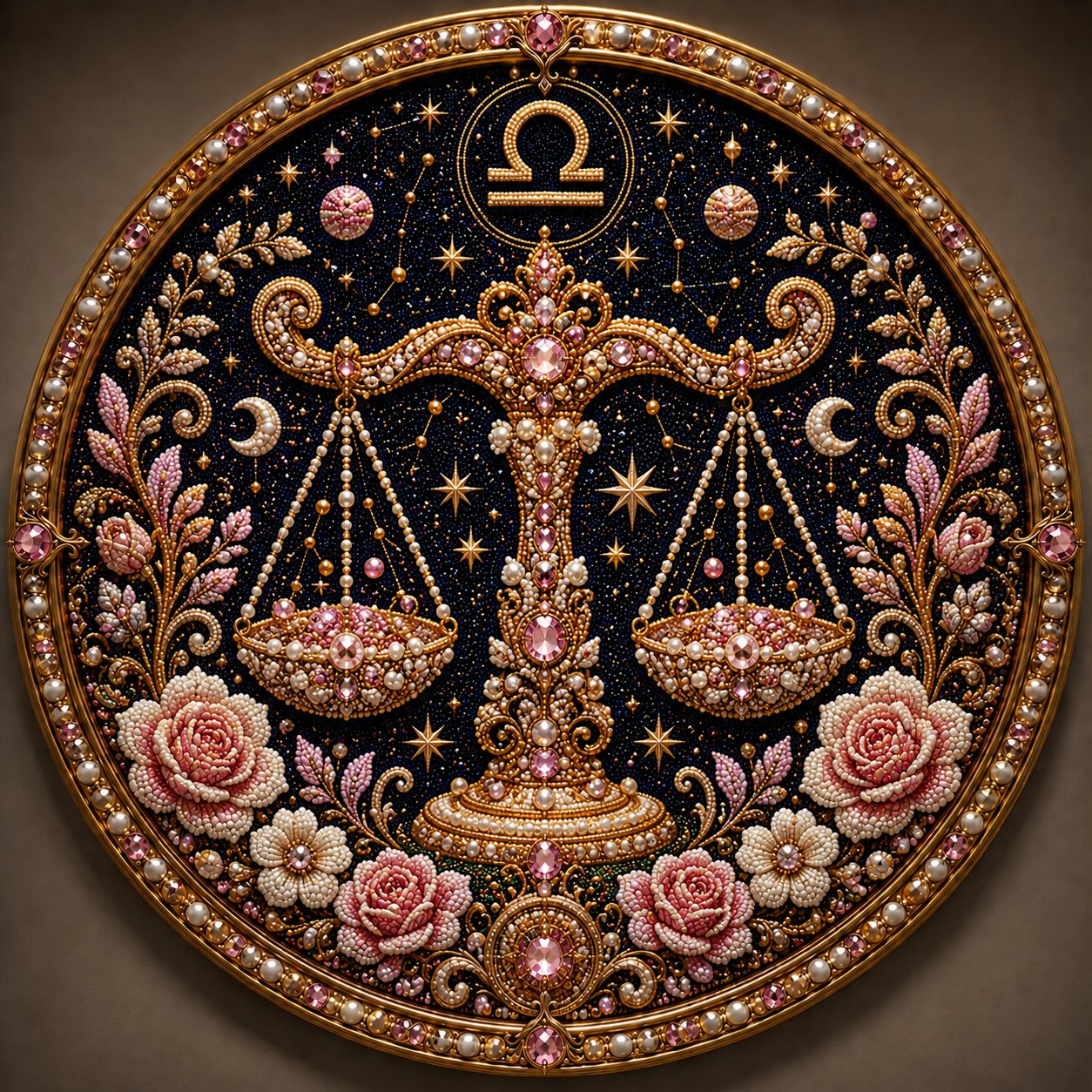 🔥 Kit d'art en perles des 12 signes du zodiaque ♈🌙