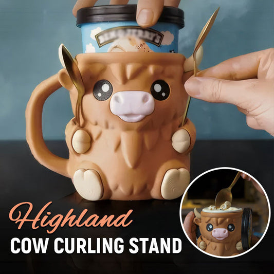 🐮Ferdinand Vache des Highlands Porte-conteneur à Glace