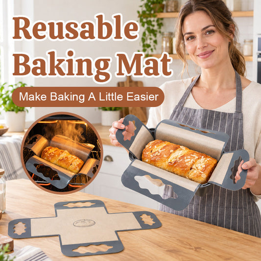🍪🧺 Tapis de cuisson réutilisable en forme de croix — antiadhésif, résistant à la chaleur et facile à nettoyer