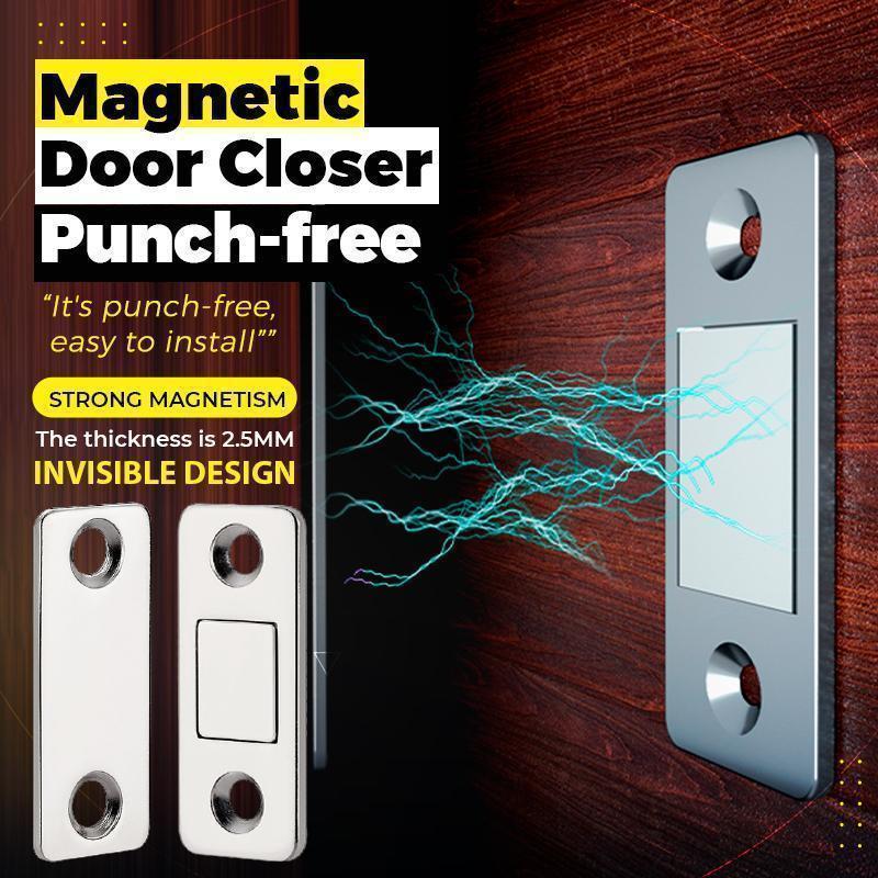 🧲 Loquet Magnétique Ultra-Fin — Vis & Adhésif Inclus pour une Pose au Choix ! ✨