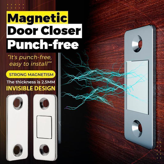 🧲 Loquet Magnétique Ultra-Fin — Vis & Adhésif Inclus pour une Pose au Choix ! ✨