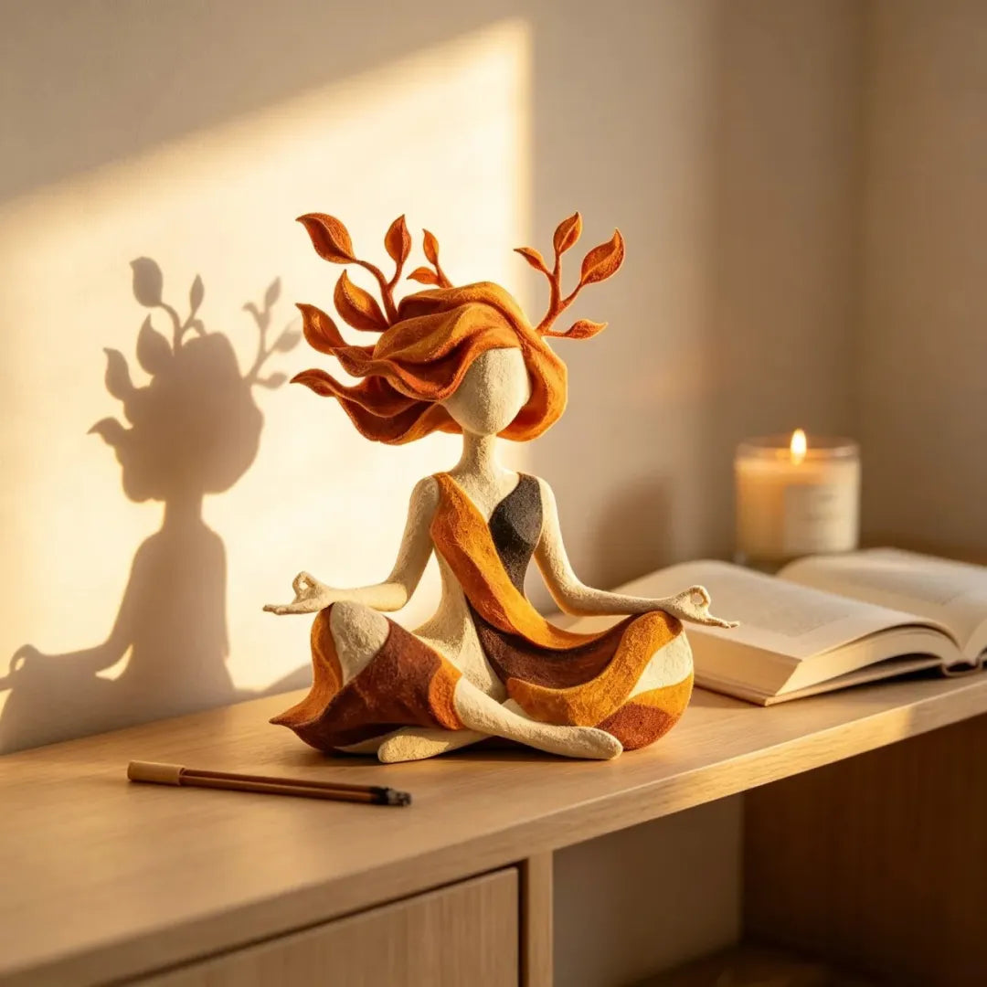 🧘‍♀️🌿 Sculpture Déesse de la Nature — Apportez calme et élégance à votre intérieur ! ✨
