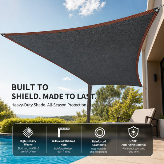 La protection solaire, c'est aussi simple que ça ! 🔥☀️ Je me suis aménagé un petit coin de fraîcheur 🌱🛡️
