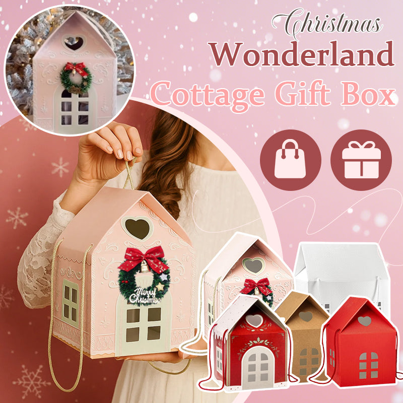 🎄🏠 Boîte‑cadeau Maison de Noël — un emballage qui devient lui‑même un cadeau