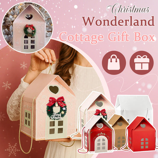 🎄🏠 Boîte‑cadeau Maison de Noël — un emballage qui devient lui‑même un cadeau
