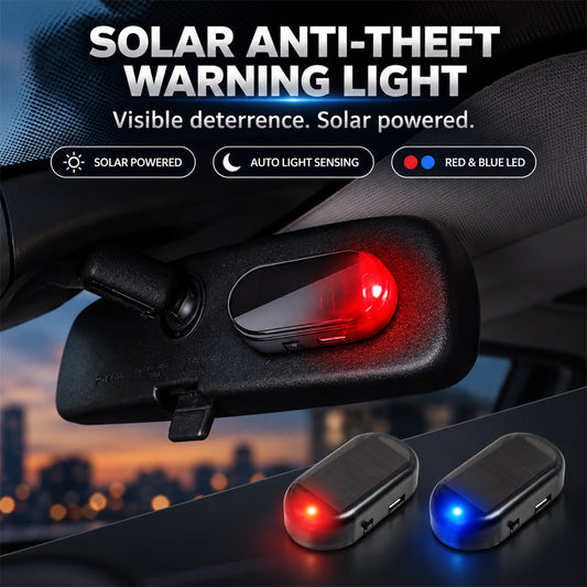 🚗 Voyant solaire dissuasif pour voiture – Un petit plus pour stationner l’esprit plus tranquille