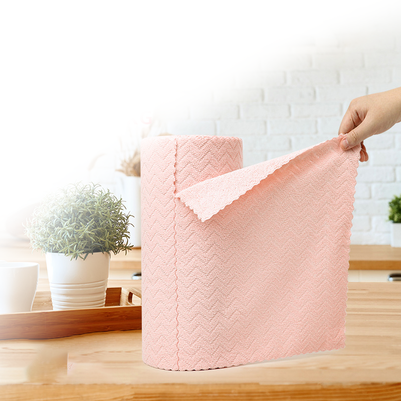 🧼🌀 Rouleau de Lingettes en Microfibre