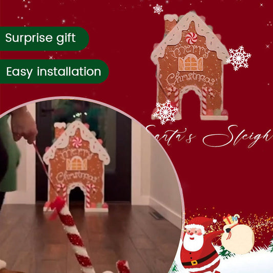 🎄Golf de Pain d'Épice avec Canne en Bonbon