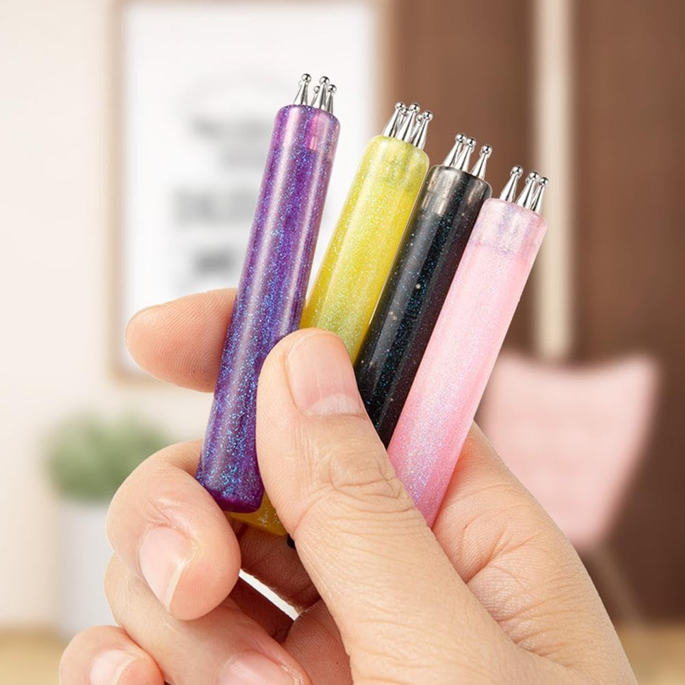 🎁1 acheté, 1 offert🌸Stylo de Pointage Manucure Fleur à 5 Pétales ✨
