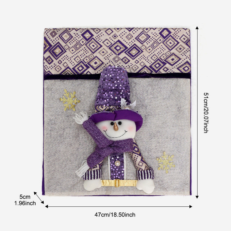 🎅Ensemble de Décoration de Chaise de Noël🎄