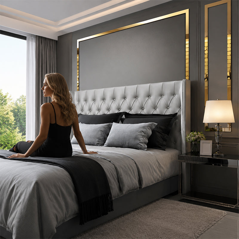 ✨ Stickers muraux miroir en bande longue : Décoration réfléchissante moderne à décoller et à coller ! 🪞