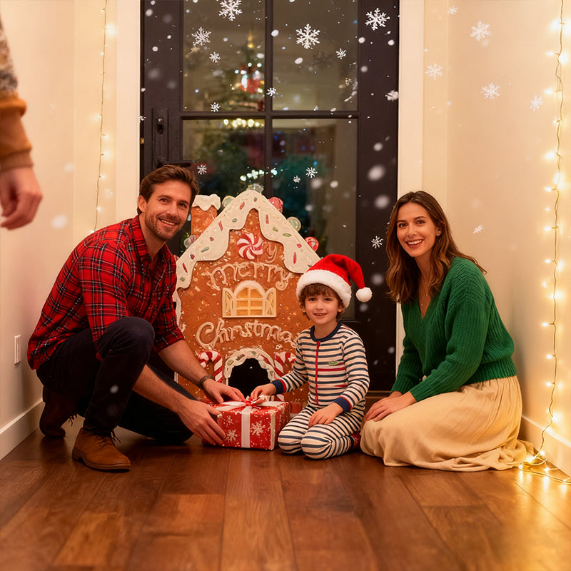 🎄Golf de Pain d'Épice avec Canne en Bonbon