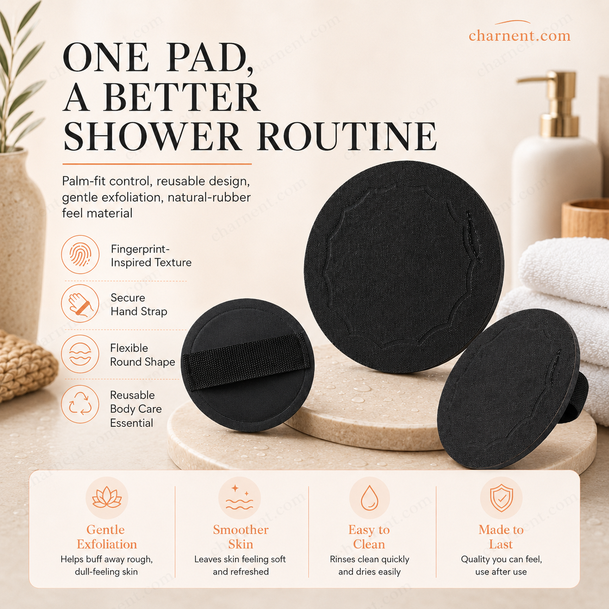 🚿✨Tapis de bain exfoliant : Retrouvez une Peau Douce et Éclatante !
